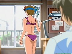 Asian cartoon porn with a busty babe getting fucked balls deep