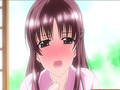 Closeup video of busty brunette getting fucked hard - Hentai