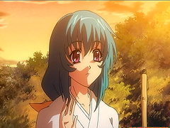 Episode of Hentai with a kinky purple haired chick getting fucked