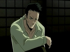 Anime video with a hot chick getting fucked balls deep on the floor