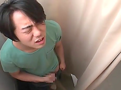 Harusaki Ryou shares cum with her boyfriend in an intimate act