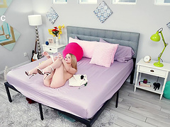 Maria Kazi in a hot couple scene, showcasing her stunning features