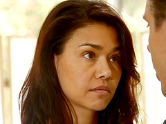 Double penetration and anal for busty pornstar