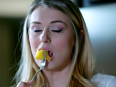 Hardcore late night fucking with natural tits girl Natalia Starr