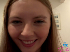 Pov view of Zoey Zimmer's big ass bouncing during doggy style