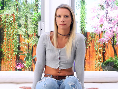 Pov view of a tattooed stud pounding a babe in missionary