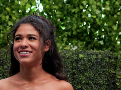 Horny hottie Lily wants to become a pornstar and comes to casting