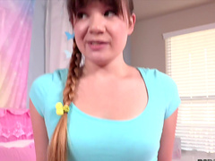 Alison Rey's seductive pov sex on the bed