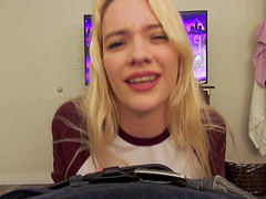 Nice morning fucking in the bedroom with anal loving Kenna James