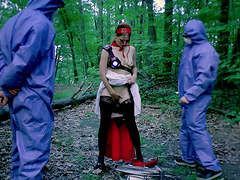 Kinky fuck video with sexy redhead Ashley Fires in a costume