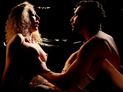 Smooth and erotic fucking with adorable blonde Isabella De Laa