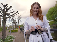 Tattooed Summer Of 60 Nine spreads legs to be fucked on the bed