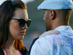 Cheating brunette Freya Parker gets cum on pussy ending after sex