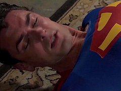 slender brunette Andy San Dimas gives a blowjob and rides a cock