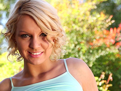 Homemade video of busty blonde Kenzie Taylor getting fucked