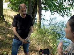 Natural tits and nice ass in hot czech couple sex