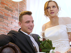 Stacy Cruz moans while getting fucked by her new husband