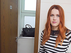 Horny Charlie Red enjoys while riding a dick in reverse cowgirl