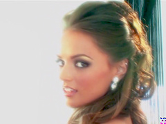 Tori Black wearing stockings moans while getting fucked hard