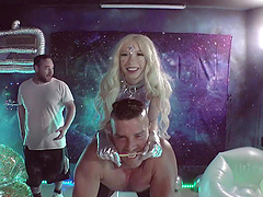 Tattooed hottie Adira Allure gets her pussy pounded by Ramon Nomar