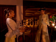 Sweet Jezebelle Bond enjoys while giving a nice blowjob - HD