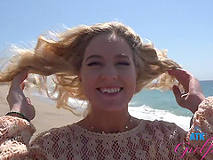 River Lynn enjoys while being fingered in POV by her lover