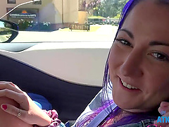 Video of horny babe Lily Adams showing her cunt and getting fucked