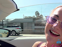 Lily Adams having fun with her dirty boyfriend in POV video