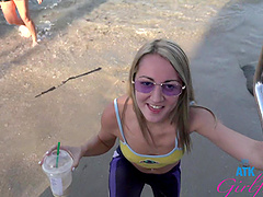 Lily Adams enjoys while being fingered by her dirty boyfriend - HD