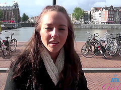 Kylie Foxx enjoys during smooth sex with her man - Homemade