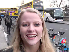 Paris White with natural tits moans during smooth dicking in POV