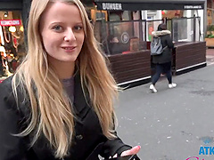 Paris White with natural tits moans during smooth dicking in POV