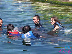 Aliya Brynn enjoys while getting fingered by her lover - POV