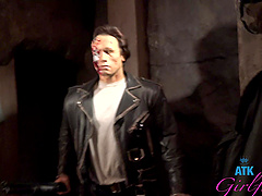 Alex Coal moans while getting nicely fingered in a homemade video