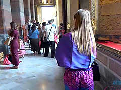 Jill Kassidy enjoys while giving her man a nice footjob - POV