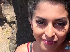 Sophia Leone enjoys while getting fucked by her boyfriend