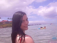 Sadie Blake moans while getting fingered by her boyfriend