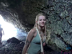 Paris White moans while getting fingered by her dirty lover