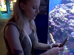 Video of amateur Paris White showing her pussy and tits outdoors