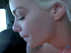 Elsa Jean and her boyfriend get kinky in their sexy glasses