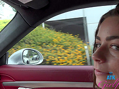 Homemade POV video of Renee Rose giving her man a nice blowjob