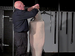 Lolani submits to her master in a bdsm roleplay