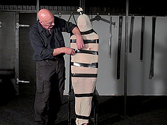 Lolani submits to her master in a bdsm roleplay