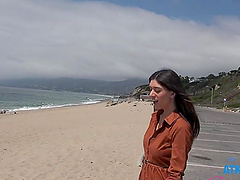 Aubry Babcock moans while getting fingered - Homemade POV