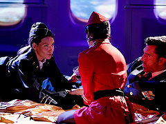 Subil Arch and Marco Bull fucked Anna De Ville in a steamy threesome