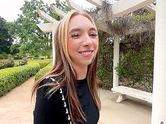 POV video of amateur cutie Breezy Bri getting fucked by a stranger