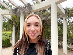 POV video of amateur cutie Breezy Bri getting fucked by a stranger