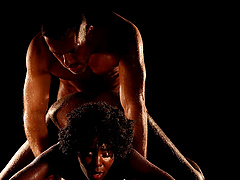 Interracial erotic licking and fucking with kinky ebony Zaawaadi