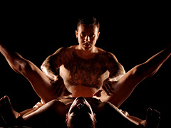 Flexible Eva Berger moans while having erotic sex with her lover