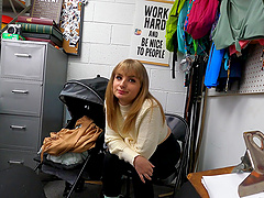 Natural tits beauty takes doggystyle in hot lesbian sex session